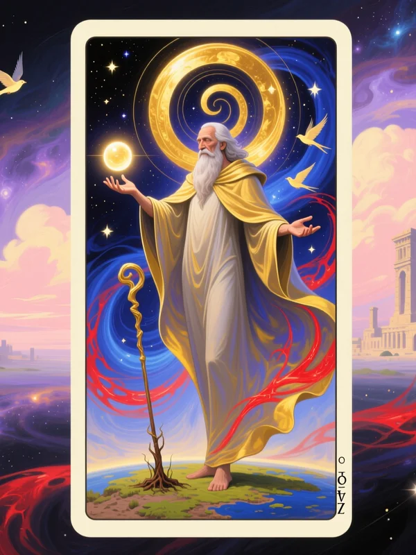 Carta dei Tarocchi: Il Saggio Maturo